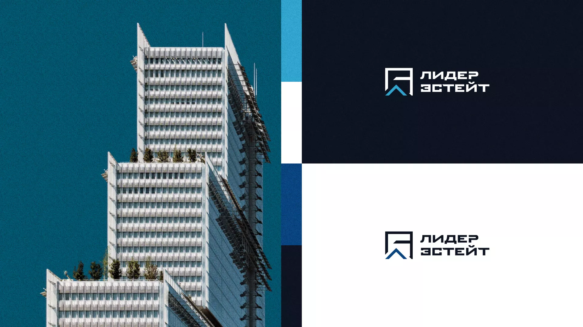 Разработка логотипа агентства недвижимости «Лидер Эстейт» в Лянторе